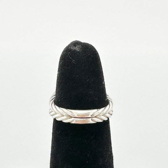David Yurman Albion Ring w/ Citrine, Pavé White Diamonds & 18K Yellow Gold Sz. 5 - Picture 5 of 13